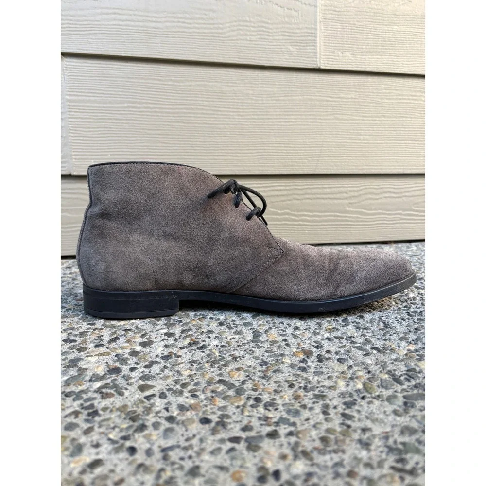 To Boot New York Men's Grey Suede Chukka Boots Made in Italy Size 12 M